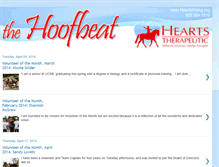 Tablet Screenshot of heartstherapeutic.blogspot.com