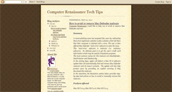 Desktop Screenshot of comprentechtips.blogspot.com