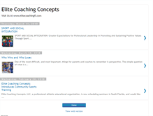 Tablet Screenshot of elitecoachingfl.blogspot.com
