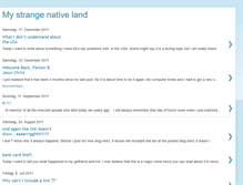 Tablet Screenshot of mystrangenativeland.blogspot.com