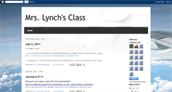 Desktop Screenshot of mrslynchsclass.blogspot.com