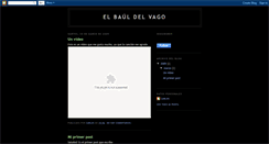 Desktop Screenshot of elbauldelvago.blogspot.com