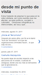 Mobile Screenshot of mi-punto-de-vista.blogspot.com