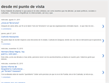 Tablet Screenshot of mi-punto-de-vista.blogspot.com