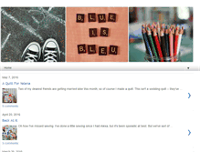 Tablet Screenshot of blueisbleu.blogspot.com