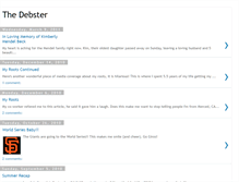 Tablet Screenshot of debsteristic.blogspot.com