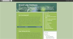 Desktop Screenshot of grandlakeoutdoors.blogspot.com