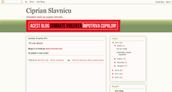 Desktop Screenshot of ciprianslavnicu.blogspot.com