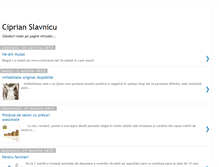 Tablet Screenshot of ciprianslavnicu.blogspot.com
