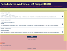 Tablet Screenshot of periodicfeversyndromesorguk.blogspot.com