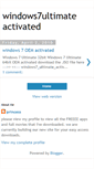 Mobile Screenshot of downloadwindows7activated.blogspot.com