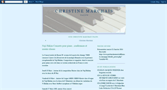 Desktop Screenshot of christinemarchais.blogspot.com