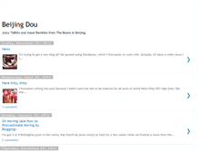 Tablet Screenshot of beijingdou.blogspot.com