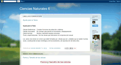 Desktop Screenshot of naturalesga6.blogspot.com