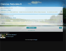 Tablet Screenshot of naturalesga6.blogspot.com