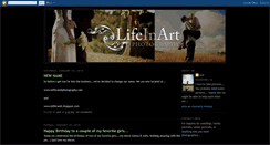 Desktop Screenshot of lifeinartphoto.blogspot.com