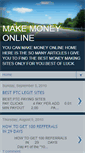 Mobile Screenshot of freemoneymakeonlinehome.blogspot.com