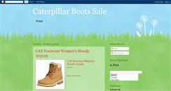 Desktop Screenshot of caterpillar-boots-sale.blogspot.com