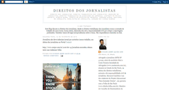 Desktop Screenshot of direitodosjornalistas.blogspot.com