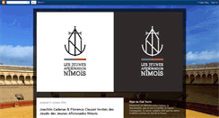 Desktop Screenshot of lesjeunesaficionadosnimois.blogspot.com