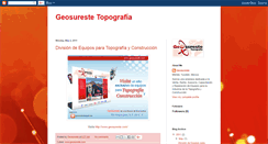 Desktop Screenshot of geosureste.blogspot.com