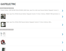 Tablet Screenshot of gustelectric.blogspot.com