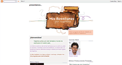 Desktop Screenshot of misaventurasporargentina.blogspot.com