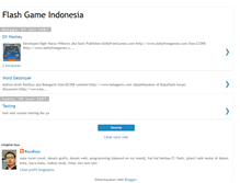 Tablet Screenshot of flashgameindonesia.blogspot.com