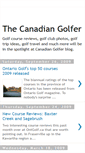 Mobile Screenshot of canadiangolfer.blogspot.com