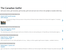 Tablet Screenshot of canadiangolfer.blogspot.com