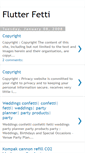 Mobile Screenshot of flutterfetti.blogspot.com