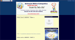 Desktop Screenshot of encontraodiocesanodecatequistas.blogspot.com