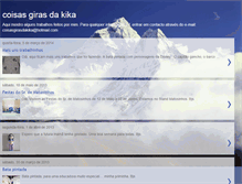 Tablet Screenshot of coisasgirasdakika.blogspot.com