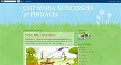 Desktop Screenshot of ceipmariamontessori-4primaria.blogspot.com