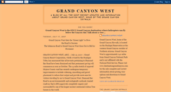 Desktop Screenshot of grandcanyonwest.blogspot.com