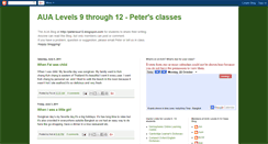 Desktop Screenshot of peteraua12.blogspot.com