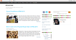 Desktop Screenshot of menjaga-bumi.blogspot.com