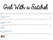 Tablet Screenshot of girlwithasatchel.blogspot.com