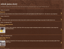 Tablet Screenshot of mbokjamustory.blogspot.com