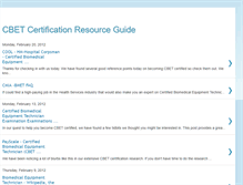 Tablet Screenshot of cbet-resource-guide.blogspot.com