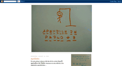 Desktop Screenshot of elapendicedepablo3.blogspot.com