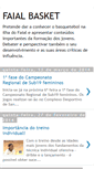 Mobile Screenshot of faialbasket.blogspot.com