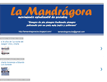 Tablet Screenshot of lamandragorauba.blogspot.com