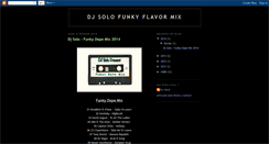 Desktop Screenshot of dj-solo.blogspot.com