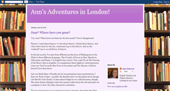 Desktop Screenshot of annsadventuresinlondon.blogspot.com