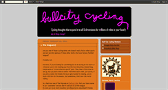 Desktop Screenshot of bullcitycycling.blogspot.com