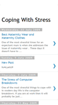 Mobile Screenshot of coping-with-stress-today.blogspot.com