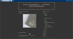 Desktop Screenshot of elisagulminelli.blogspot.com