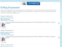 Tablet Screenshot of elblogempresarial.blogspot.com