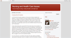 Desktop Screenshot of nursingandhealth.blogspot.com